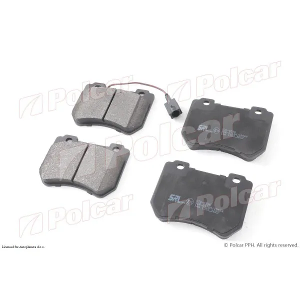 Kočione pločice ALFA ROMEO 159 (939), 05-12; BRERA (939), 05-10; SPIDER (939), 06-10; 