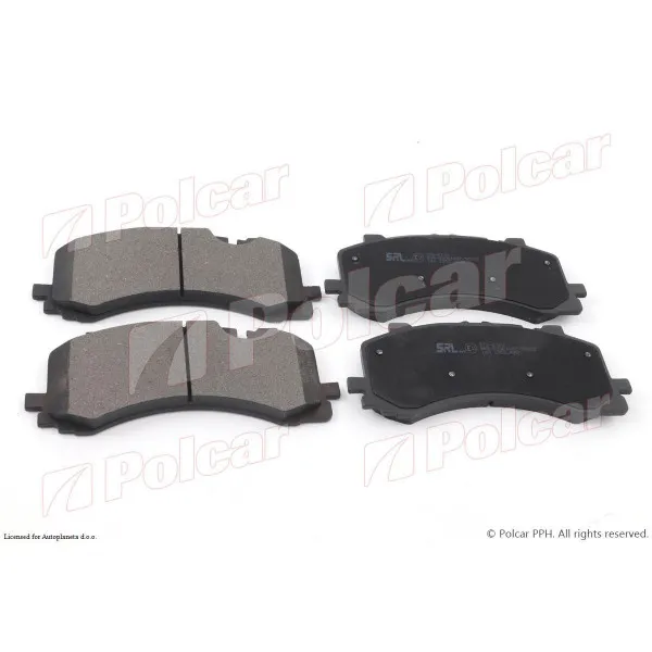 Kočione pločice AUDI Q7 (4M), 15-; 