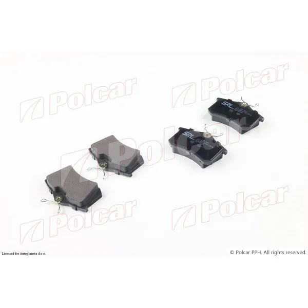 Kočione pločice AUDI, CITROËN, PEUGEOT, SEAT, SKODA, VOLKSWAGEN 