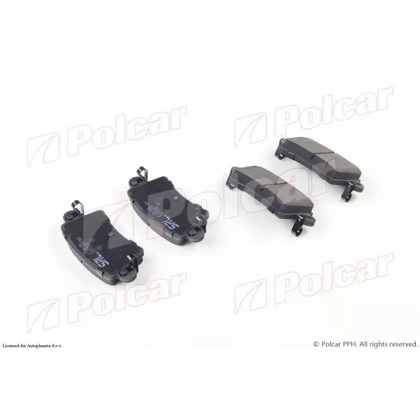 Kočione pločice NISSAN, OPEL, RENAULT 