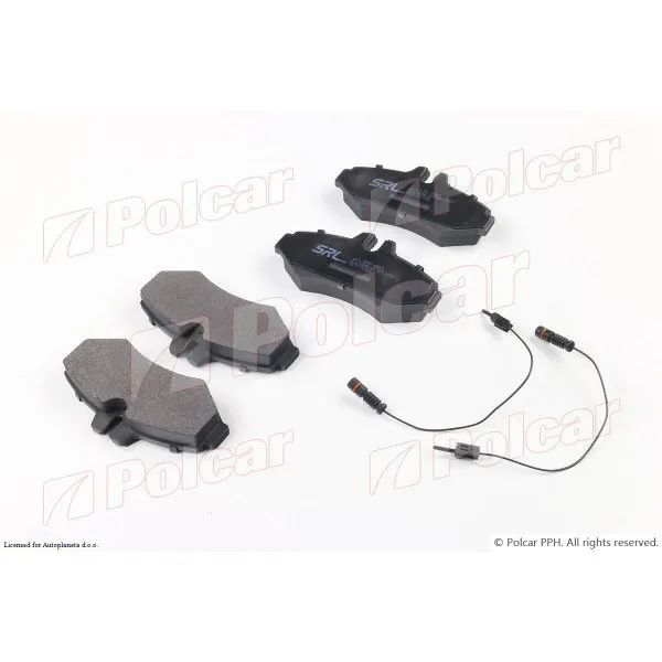 Kočione pločice MERCEDES, VOLKSWAGEN 