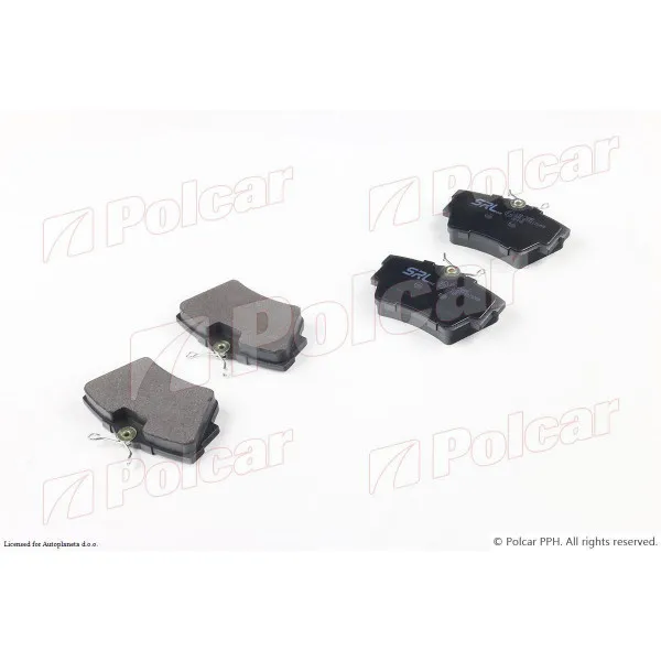 Kočione pločice FIAT, NISSAN, OPEL, RENAULT, VOLKSWAGEN 