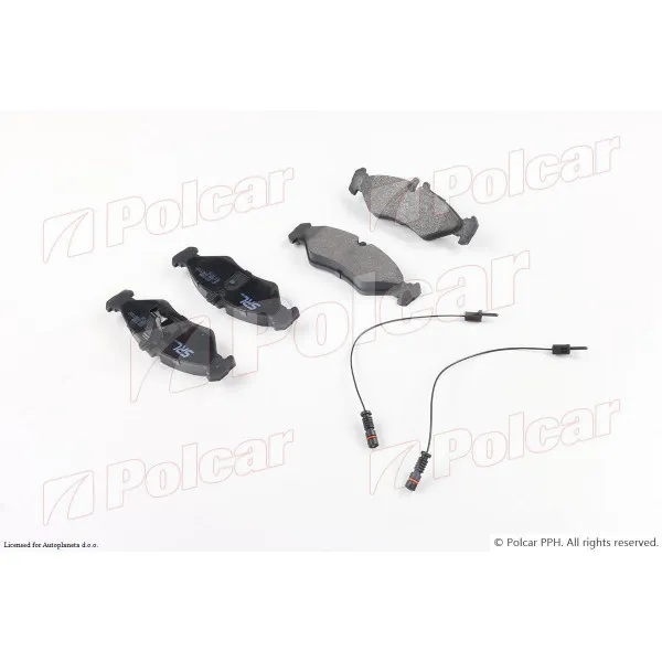 Kočione pločice MERCEDES, VOLKSWAGEN 