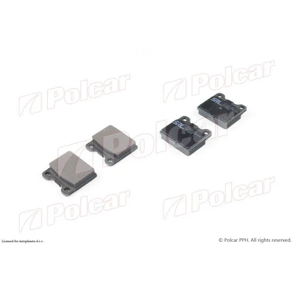 Kočione pločice ALFA ROMEO, MERCEDES, OPEL, VOLVO 