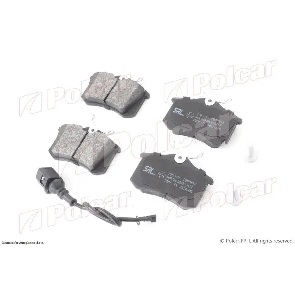 Kočione pločice AUDI, SEAT, SKODA, VOLKSWAGEN 