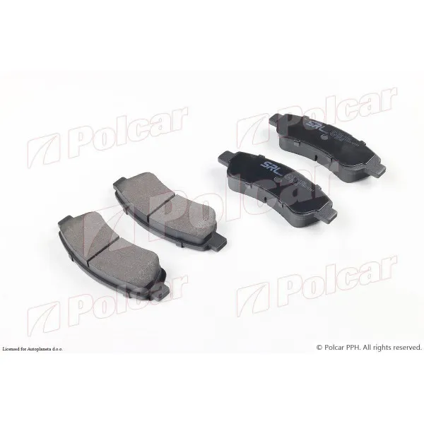 Kočione pločice CITROËN, FIAT, PEUGEOT 