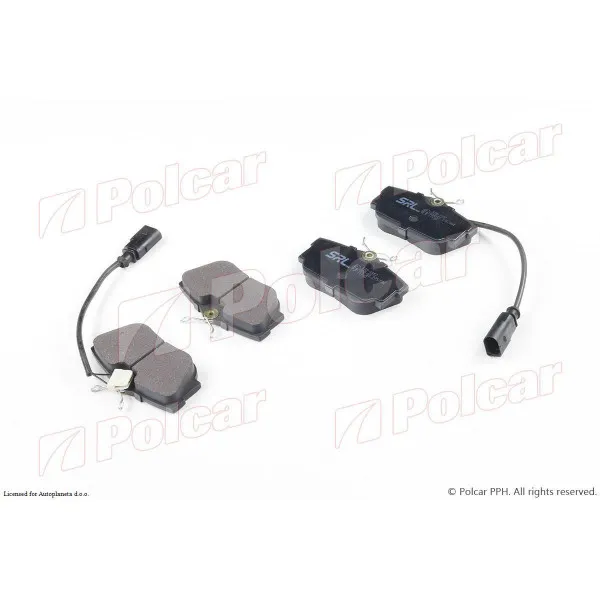 Kočione pločice SEAT, VOLKSWAGEN 