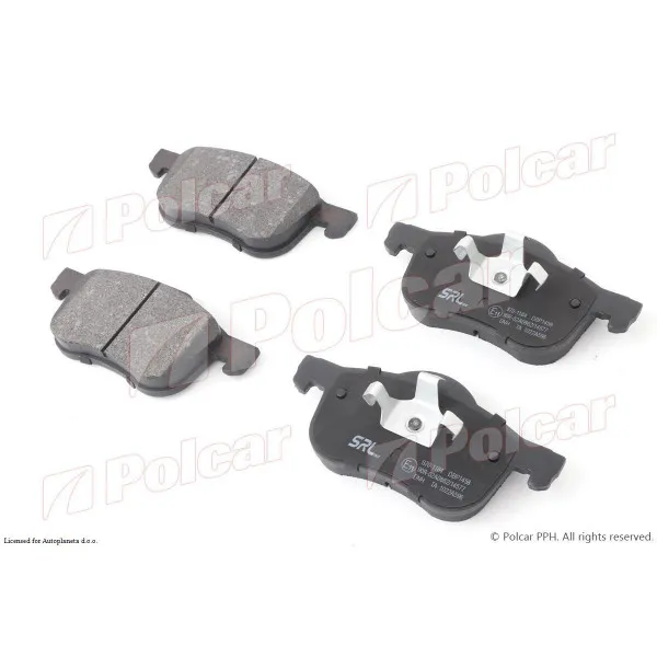 Kočione pločice VOLVO S60 (RS), 00-09; S70 (LS), 97-00; S80 (TS/XT), 98-06; V70 (LW), 97-00; V70 (SW), 00-07; XC70 (SW), 00-07; 