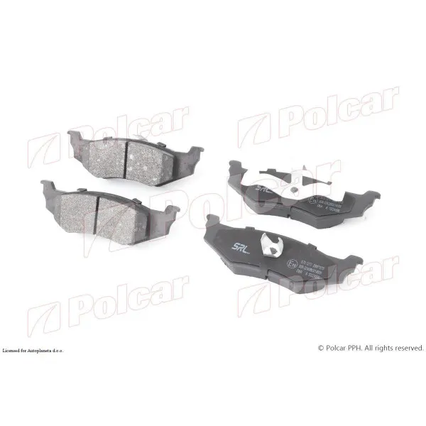 Kočione pločice CHRYSLER 300M (LR), 98-04; NEON (PL), 94-06; PT CRUISER (PT), 00-10; SEBRING (JR), 00-07; 