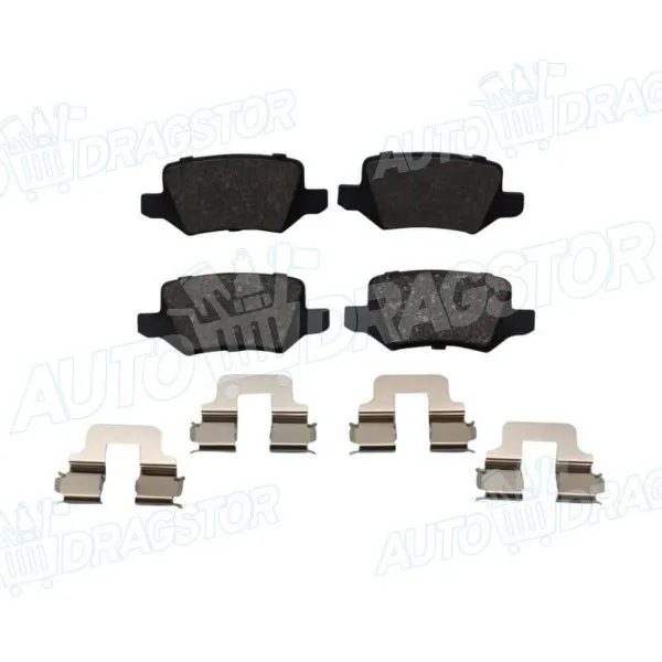 Kočione pločice MERCEDES A-KLASSE (W168), 97-04; A-KLASSE (W169), 04-12; B-KLASSE (W245), 05-11; VANEO (W414), 02-05; 