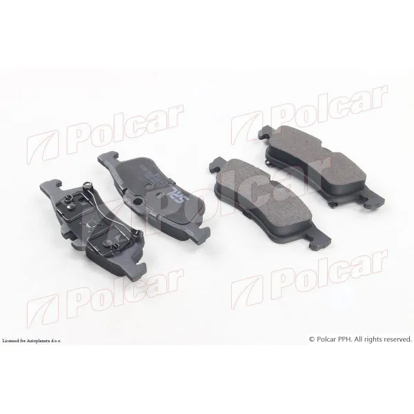 Kočione pločice MINI COOPER (R50/52/53), 01-07; ONE (R50/52), 01-07; 