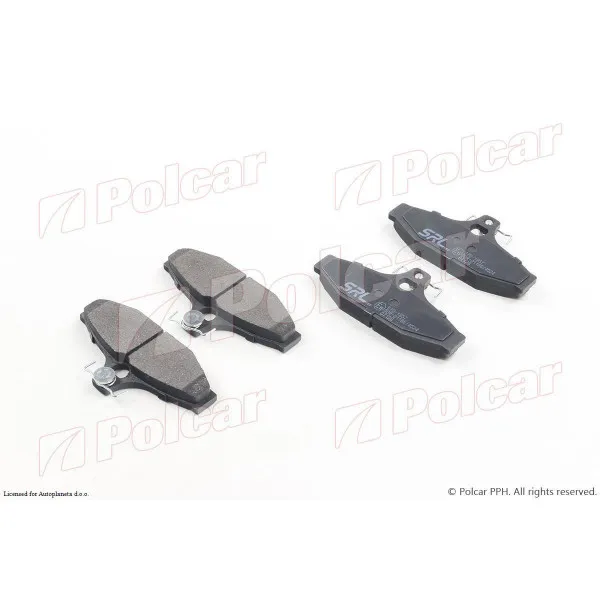 Kočione pločice CHEVROLET, DAEWOO, PONTIAC, SSANGYONG 