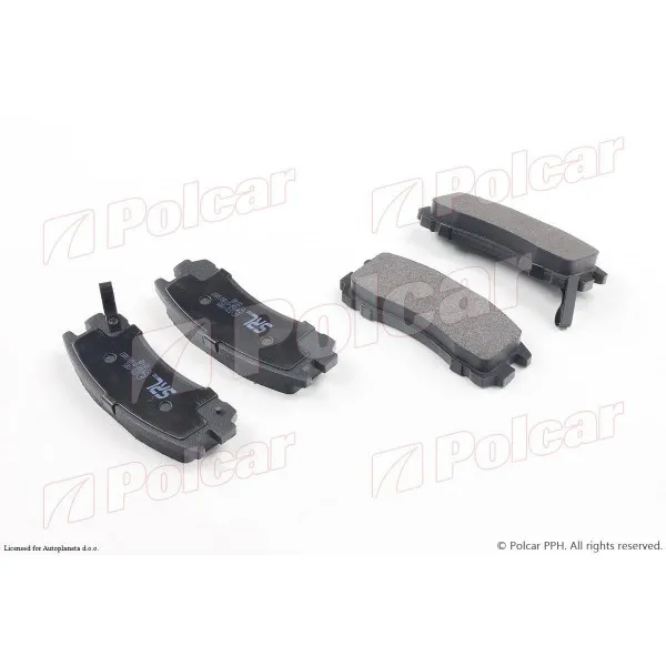 Kočione pločice HYUNDAI, MITSUBISHI 