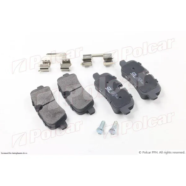 Kočione pločice LAND ROVER DISCOVERY (TAA), 04-09; DISCOVERY (TAA), 09-16; RANGE ROVER SPORT, 06-13; 