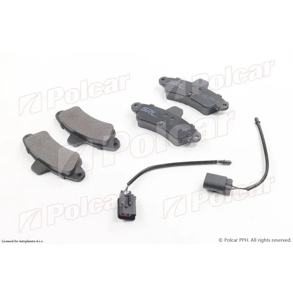 Kočione pločice FORD MONDEO (BAP/BFP/BNP), 96-00; MONDEO (GBP/BNP), 93-96; 