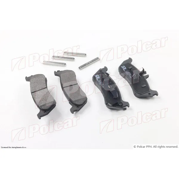 Kočione pločice MERCEDES M-KLASSE/ML (W163), 98-05; 