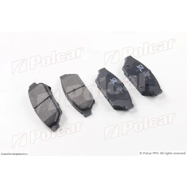 Kočione pločice MITSUBISHI, PROTON 