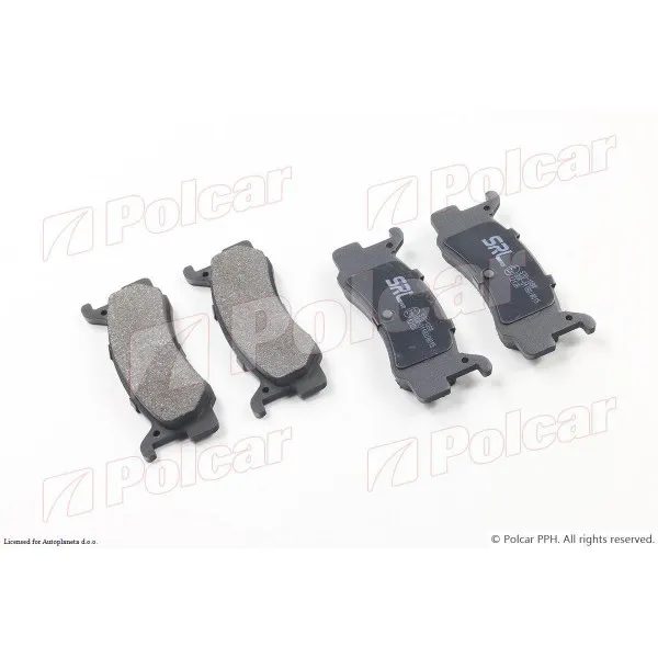 Kočione pločice DAIHATSU, MAZDA 