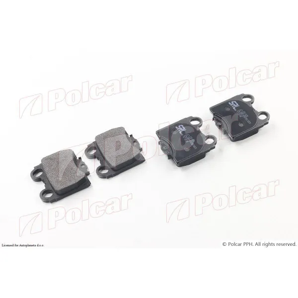 Kočione pločice LEXUS GS (S160), 97-05; IS (XE1), 98-05; SC (Z40), 01-10; 