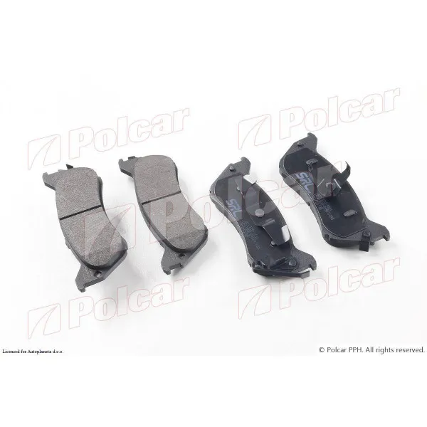 Kočione pločice MERCEDES M-KLASSE/ML (W163), 98-05; 