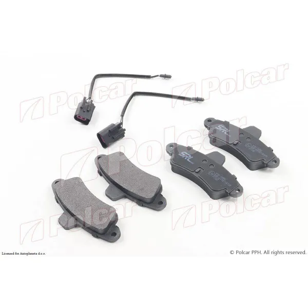 Kočione pločice FORD COUGAR (EC_), 98-02; MONDEO (BAP/BFP/BNP), 96-00; MONDEO (GBP/BNP), 93-96; 