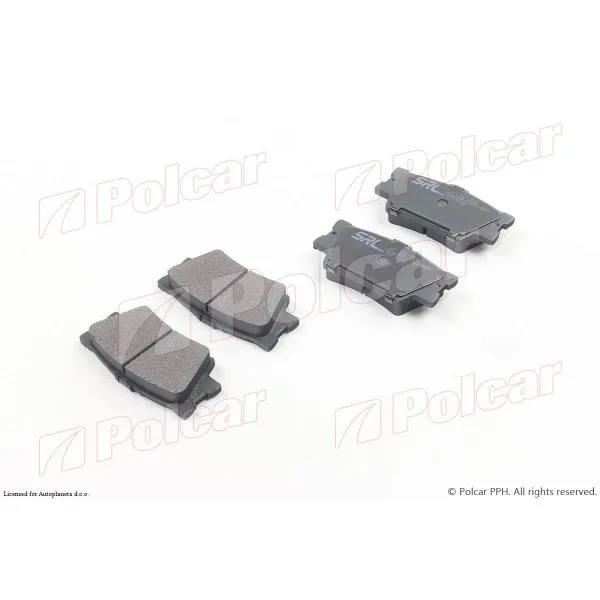 Kočione pločice TOYOTA CAMRY (XV40), 06-11; RAV4 (XA30), 06-13; RAV4 (XA40), 13-18; 