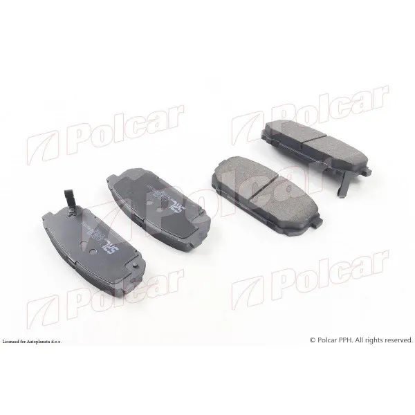 Kočione pločice KIA SORENTO (JC), 02-09; 