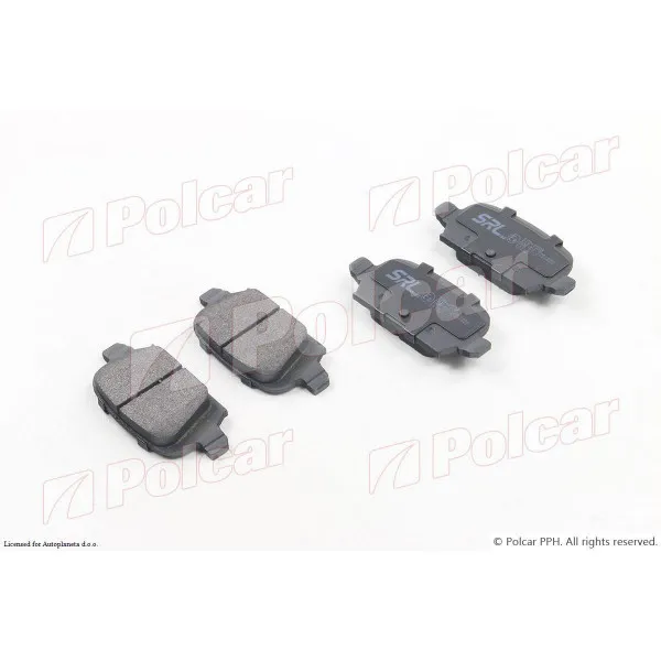 Kočione pločice OPEL COMBO C, 00-11; CORSA C (X01), 00-06; TIGRA (X04), 04-09; 