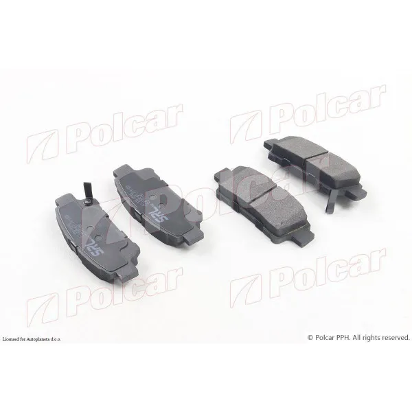 Kočione pločice TOYOTA AVENSIS VERSO (M2/R1), 01-09; PREVIA (ACR), 00-05; 