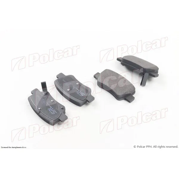 Kočione pločice TOYOTA AVENSIS (T27), 08-19; 