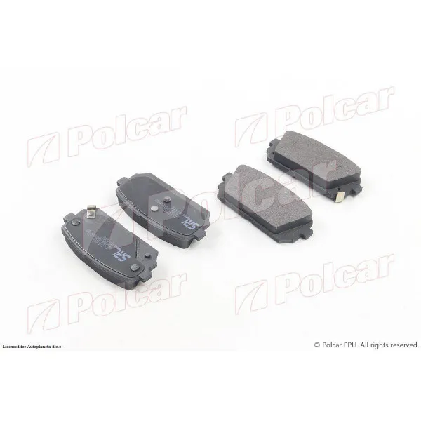 Kočione pločice KIA CARENS (UN), 06-13; 