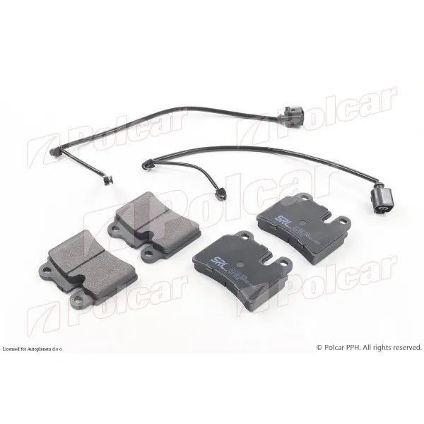 Kočione pločice VOLKSWAGEN TOUAREG (7L), 02-10; 