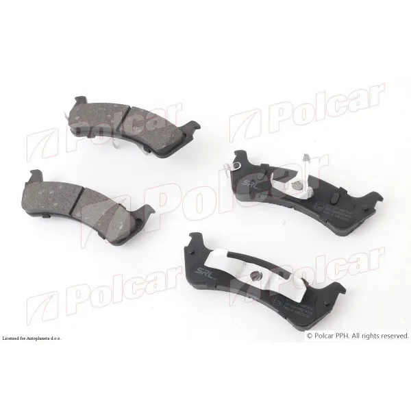 Kočione pločice FORD EXPLORER (U_), 95-01; 