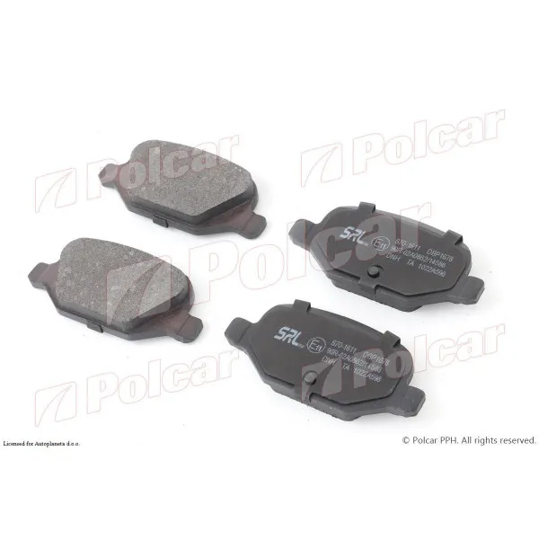 Kočione pločice FIAT, LANCIA 