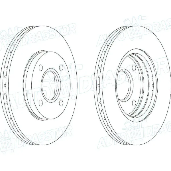 Kočioni diskovi FORD, MAZDA 