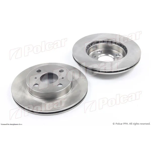 Kočioni diskovi TOYOTA YARIS (XP10), 99-06; YARIS VERSO (NCP/NLP), 99-05; 