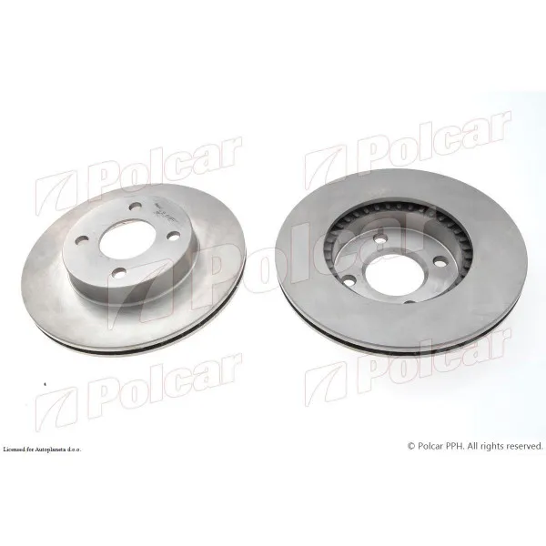 Kočioni diskovi NISSAN ALMERA (N15), 95-00; 