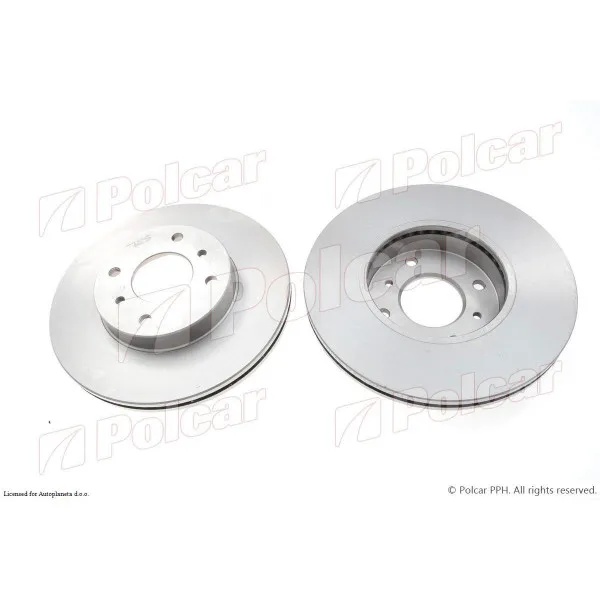 Kočioni diskovi NISSAN ALMERA (N16), 00-07; PRIMERA (P11), 96-01; SX (S13), 88-93; 