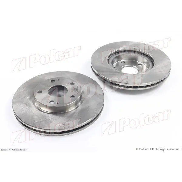 Kočioni diskovi TOYOTA AVENSIS (T25), 03-08; COROLLA VERSO (ZER/ZZE), 04-09; 