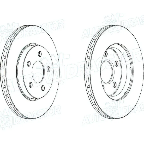 Kočioni diskovi CHRYSLER NEON (PL), 94-06; 