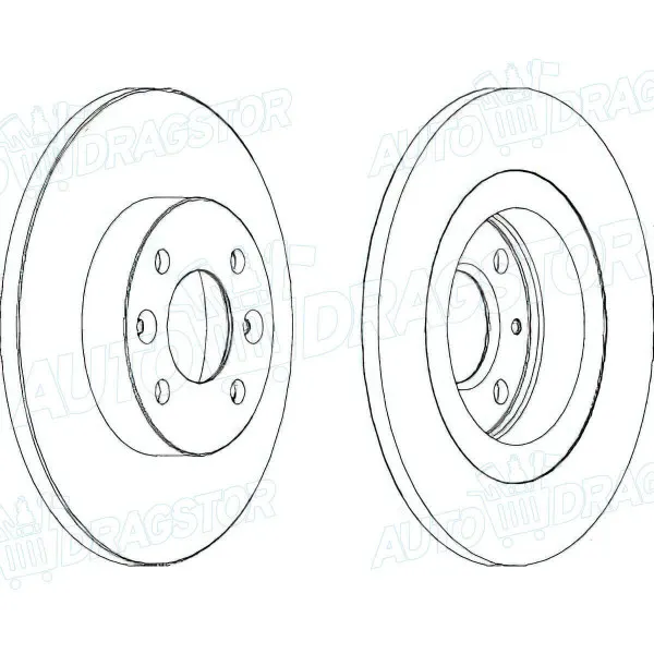 Kočioni diskovi DACIA, RENAULT, SMART 