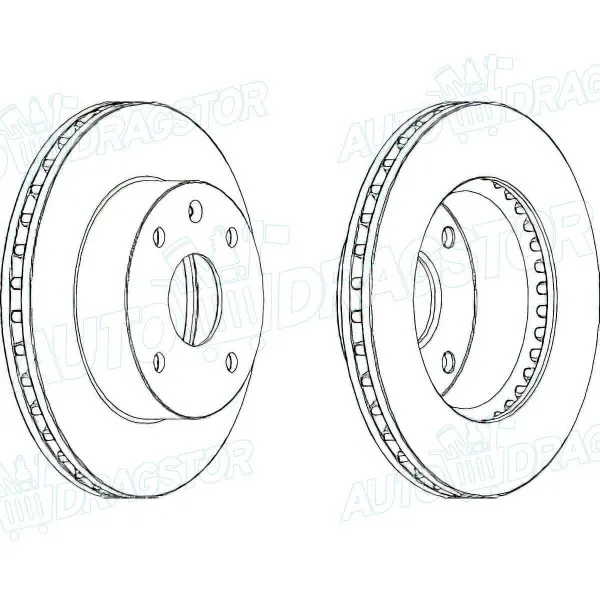 Kočioni diskovi CHEVROLET, DAEWOO 