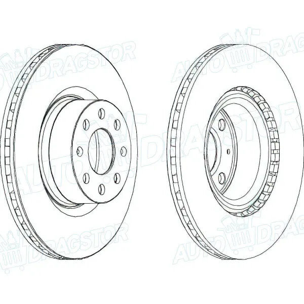 Kočioni diskovi FIAT, OPEL 