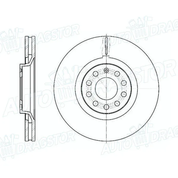 Kočioni diskovi AUDI, SEAT 