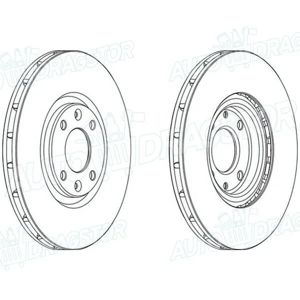 Kočioni diskovi CITROËN, DS, PEUGEOT 