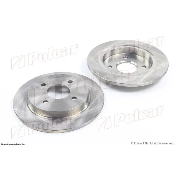 Kočioni diskovi FORD FIESTA (JHS), 02-08; FOCUS (DAW/DBW/DNW/DFW), 98-07; SCORPIO (GFR/GGR/GNR), 94-99; SIERRA (GBC/BNC), 82-87; SIERRA (GBC/GBG/GB4/BNG), 87-9 