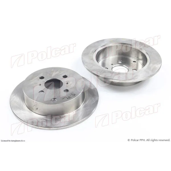 Kočioni diskovi TOYOTA COROLLA (E12), 02-07; COROLLA VERSO (E12J), 01-04; PRIUS (NHW10/NHW11), 97-03; YARIS (XP10), 99-06; YARIS VERSO (NCP/NLP), 99-05; 