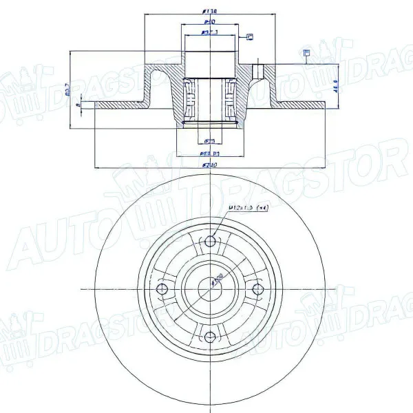 Kočioni diskovi NISSAN, RENAULT 