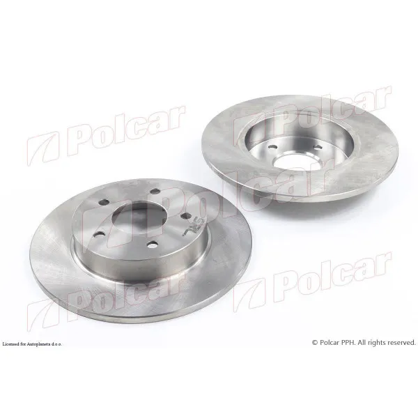 Kočioni diskovi NISSAN ALMERA TINO (V10), 00-06; PRIMERA (P12), 01-07; 