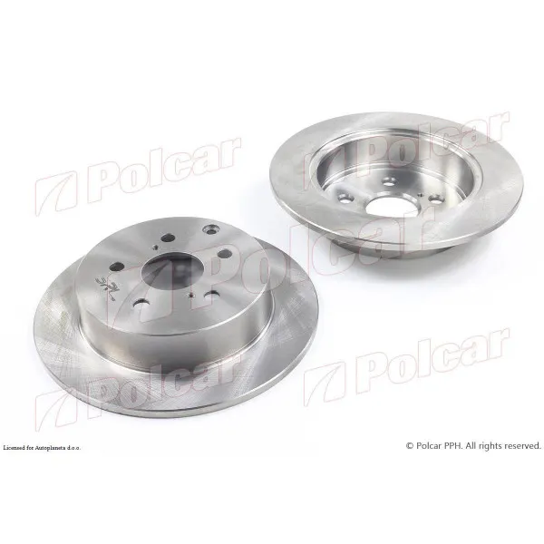 Kočioni diskovi TOYOTA COROLLA VERSO (ZER/ZZE), 04-09; 